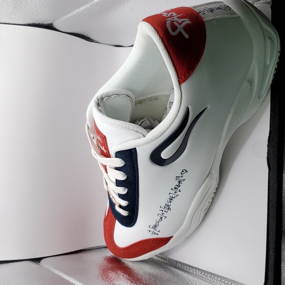 Fast Sneaks NIB Red White and Blue Men's Sneakers Size 11 - Picture 5 of 10